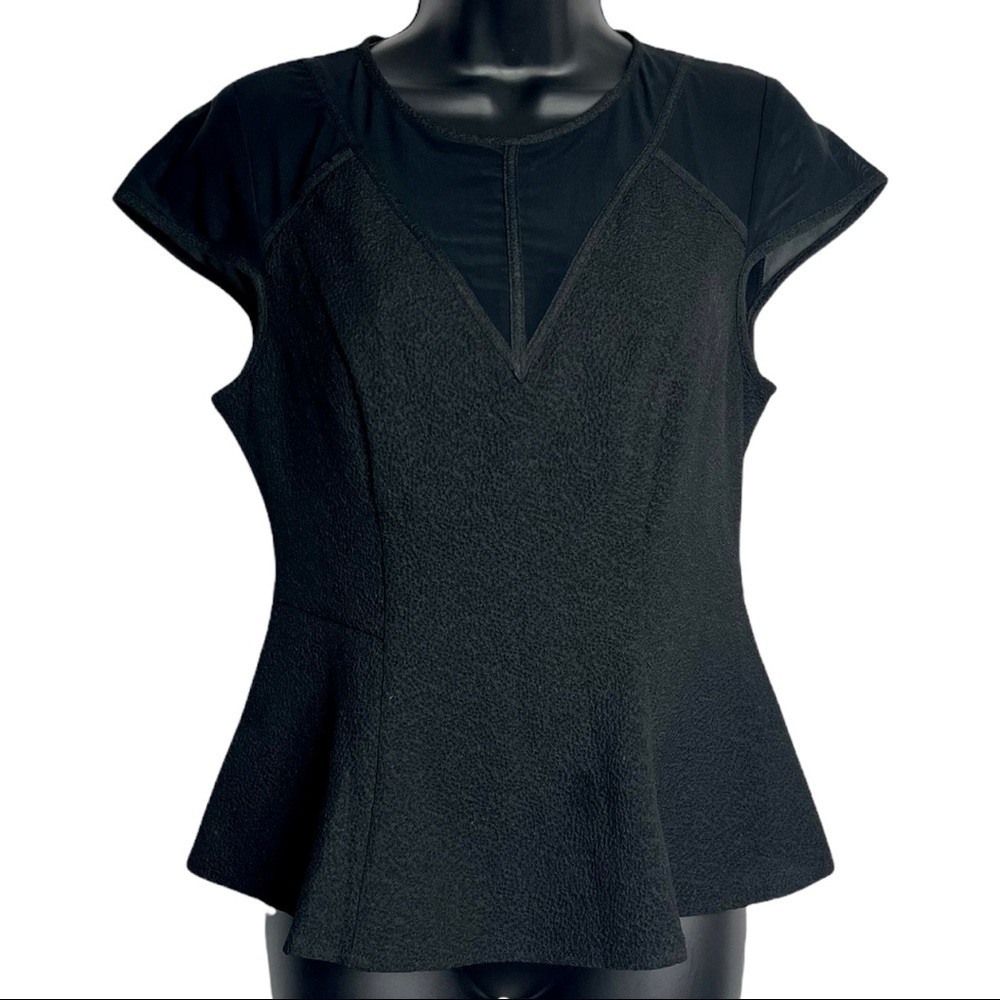 Y2K Guess Sheer Top Black Size M